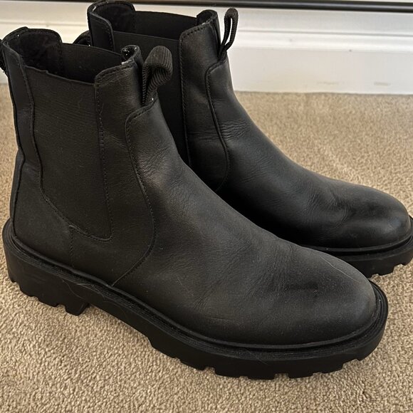 Zara black boots (size 8) - Picture 1 of 1
